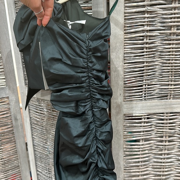 NWT Veronica Beard Belis Dress in Emerald Green size 0 - Picture 6 of 7